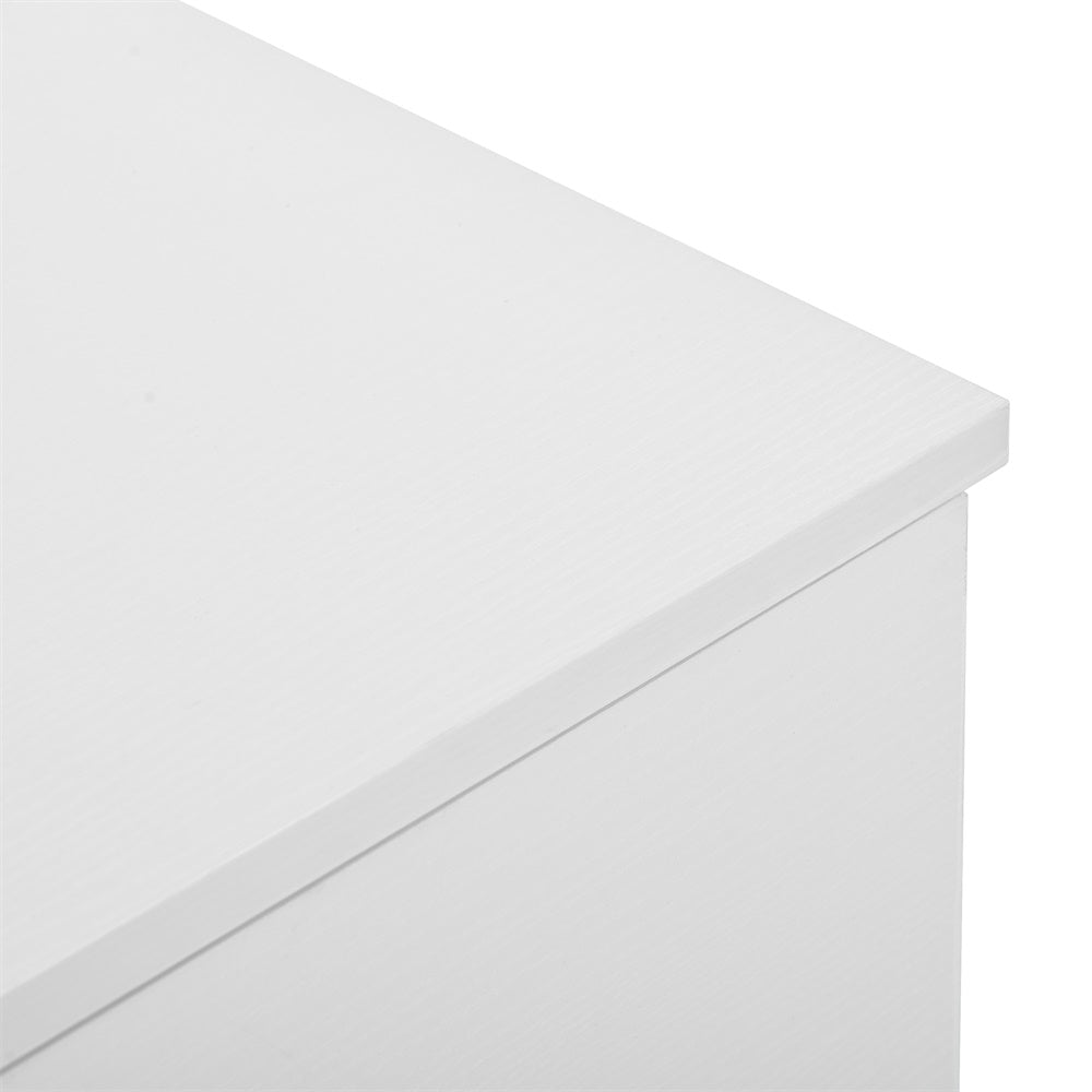 9-Drawer Modern Dresser – Beige Finish