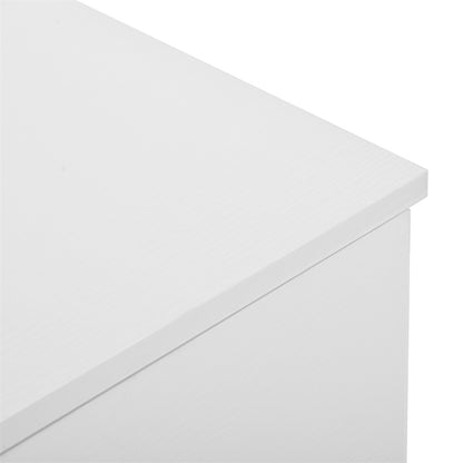 9-Drawer Modern Dresser – Beige Finish