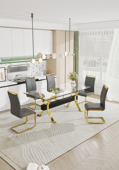 Tempered Glass Dining Table
