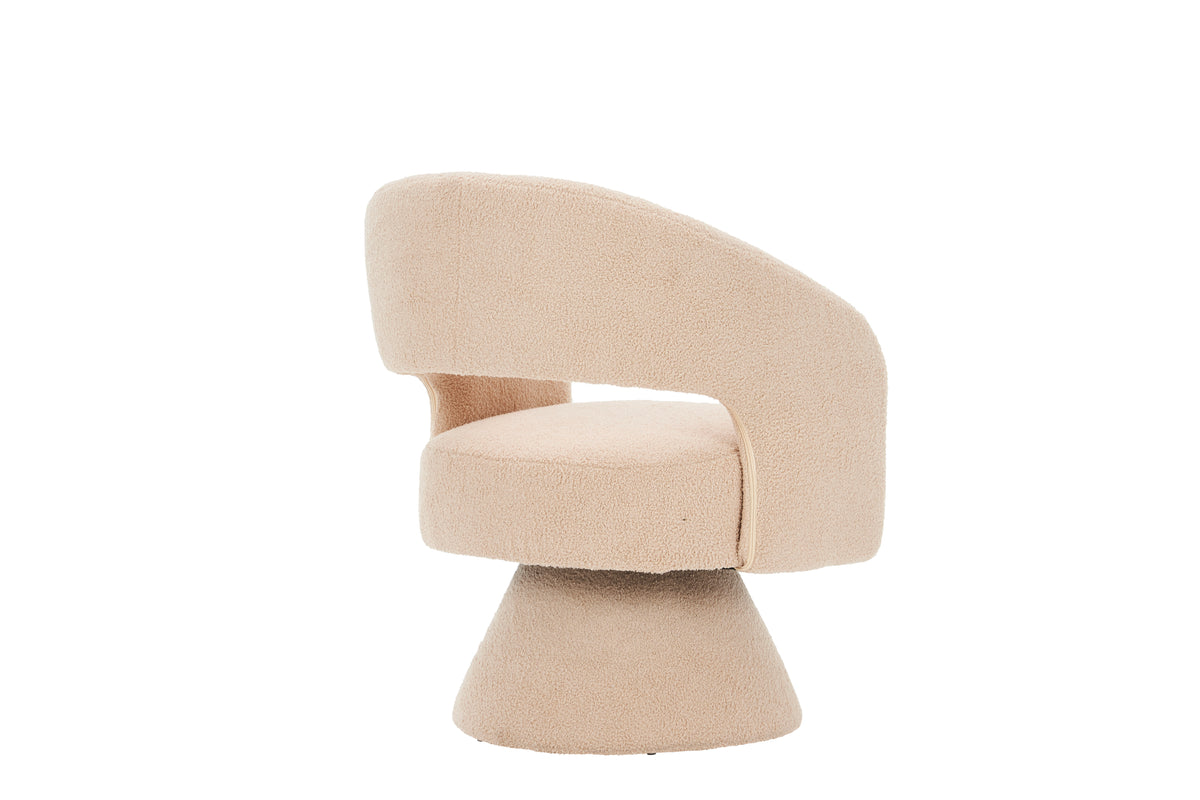 Swivel Accent Chair Nude