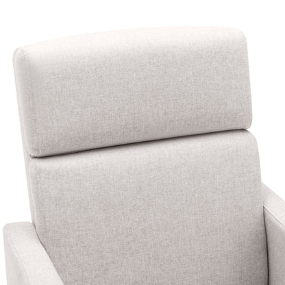 Upholstered Rocker Chair Tan
