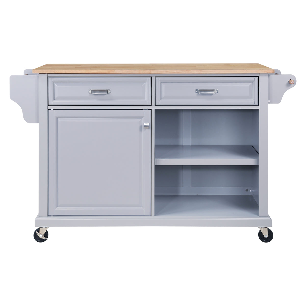 Cambridge Natural Wood Kitchen Island