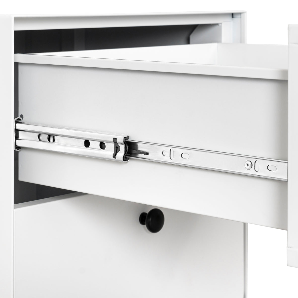 Modern Nightstand Cabinet with Storage