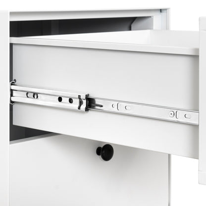 Modern Nightstand Cabinet with Storage