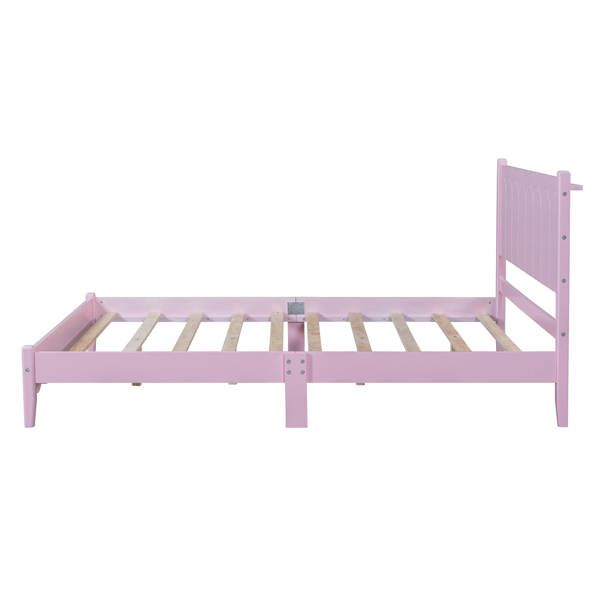Full Platform Bed Pink