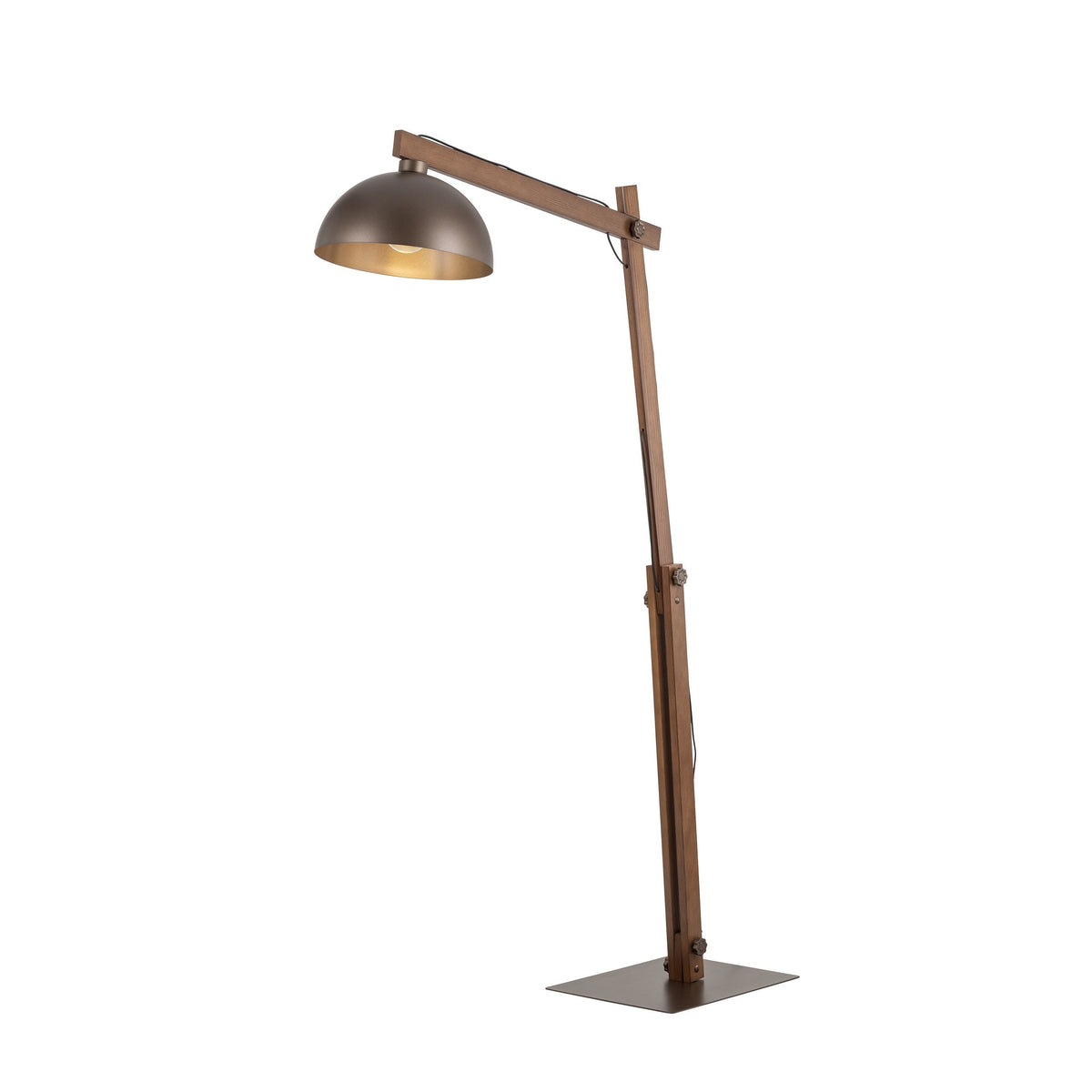 OSLO Brown Scandinavian Floor Lamp