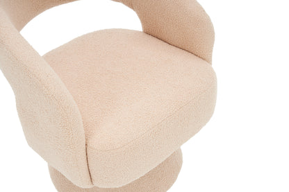 Swivel Accent Chair Nude
