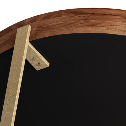 Retro Round Coffee Table Gold