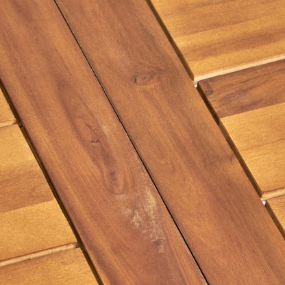 Della Dining Table Solid Wood Brown