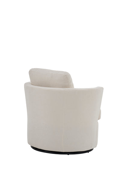 Rotating Club Chair Beige