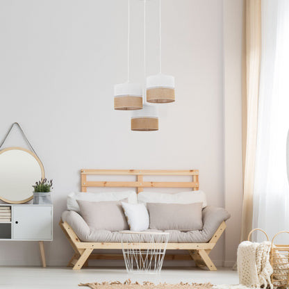 LINOBIANCO Natural Pendant  Light 3