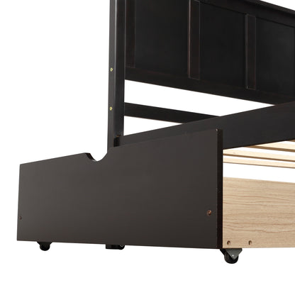 Twin Storage Bed Espresso