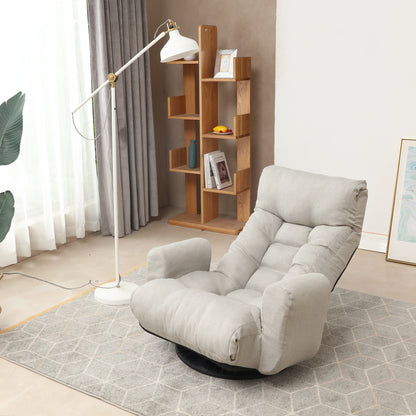 Adjustable Lounge Sofa Chair Gray