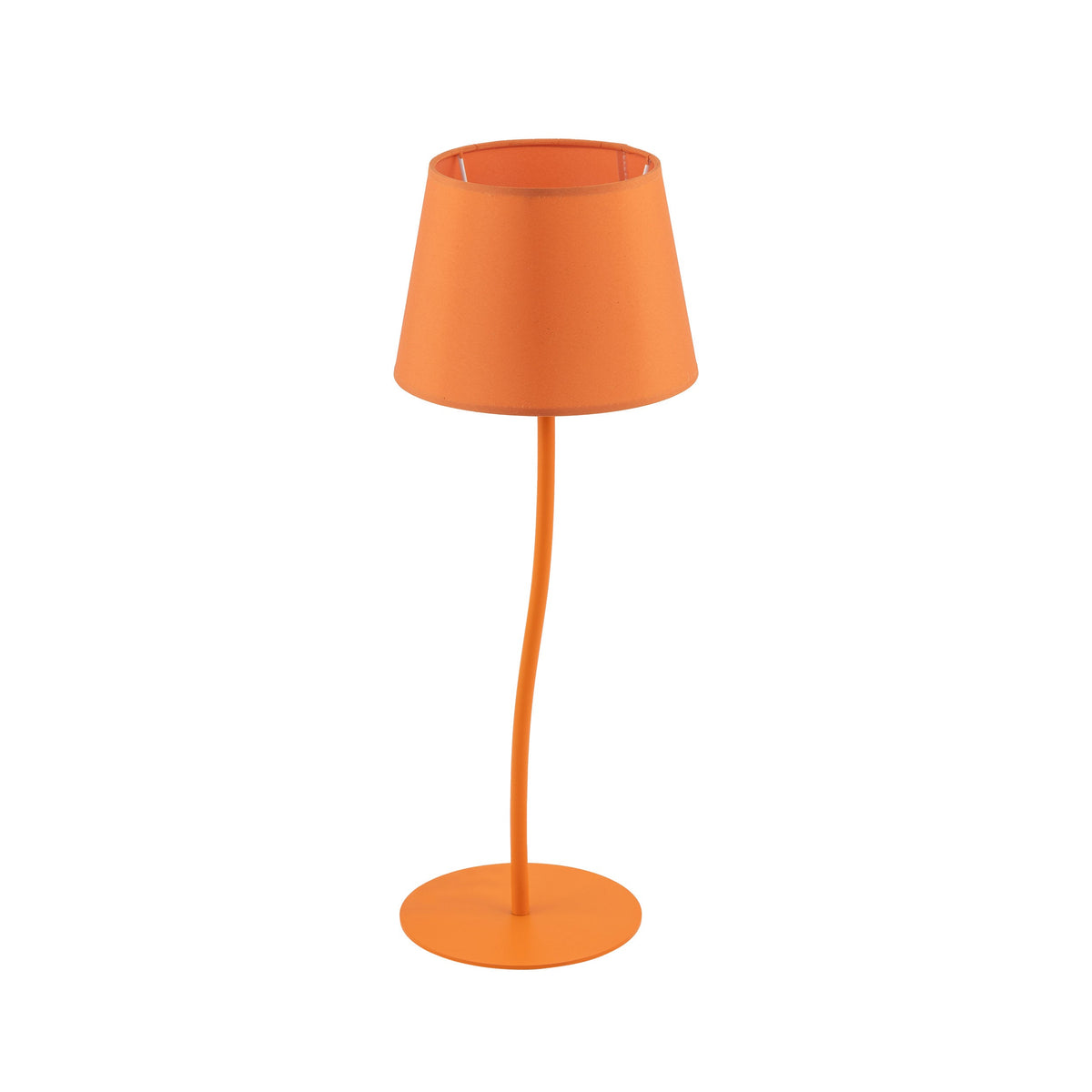 NICOLA Orange Mid-Century Modern Night Lamp