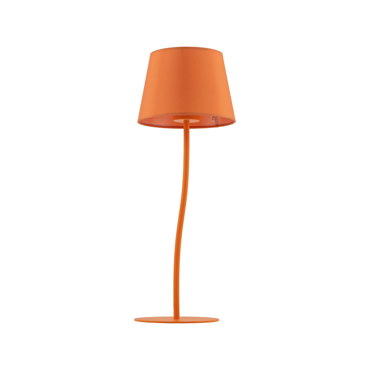 NICOLA Orange Mid-Century Modern Night Lamp