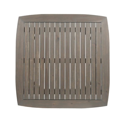 Acacia Dining Table for Outdoor Spaces Gray