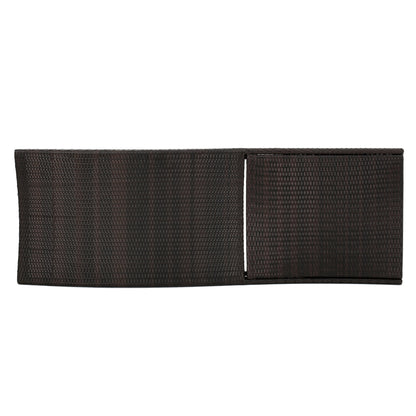 Wicker Chaise Lounge Chair Gray