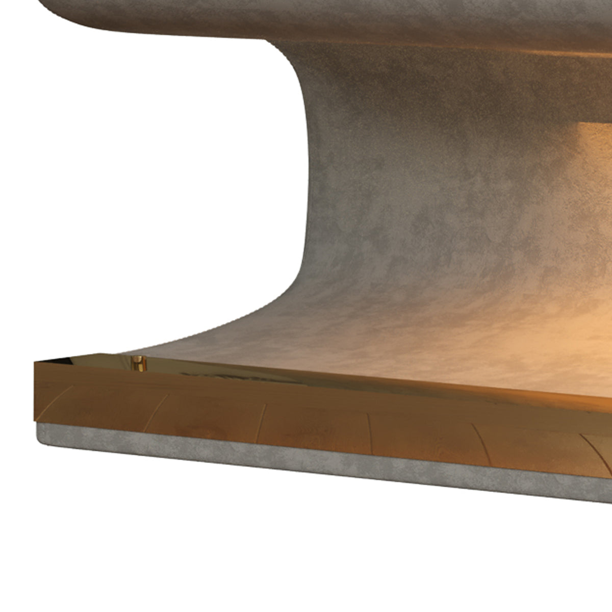 Leather Upholstered LED Entryway Bench – Gray