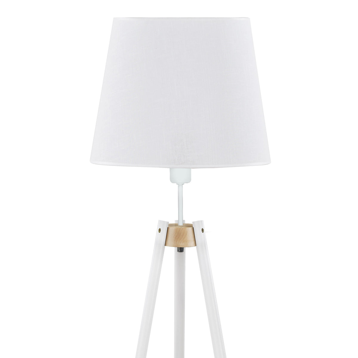 VAIO White Tray Table Floor Lamp