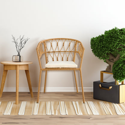 Outdoor Bamboo Dining Set (5 pcs)