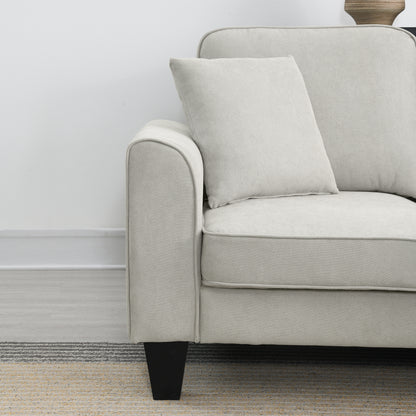 Modern Fabric Sectional Sofa – 7-Seater