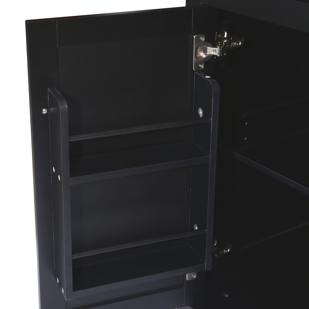 Kitchen Island Cart Black