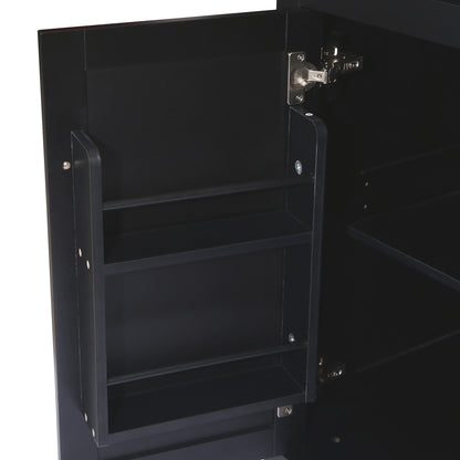Kitchen Island Cart Black