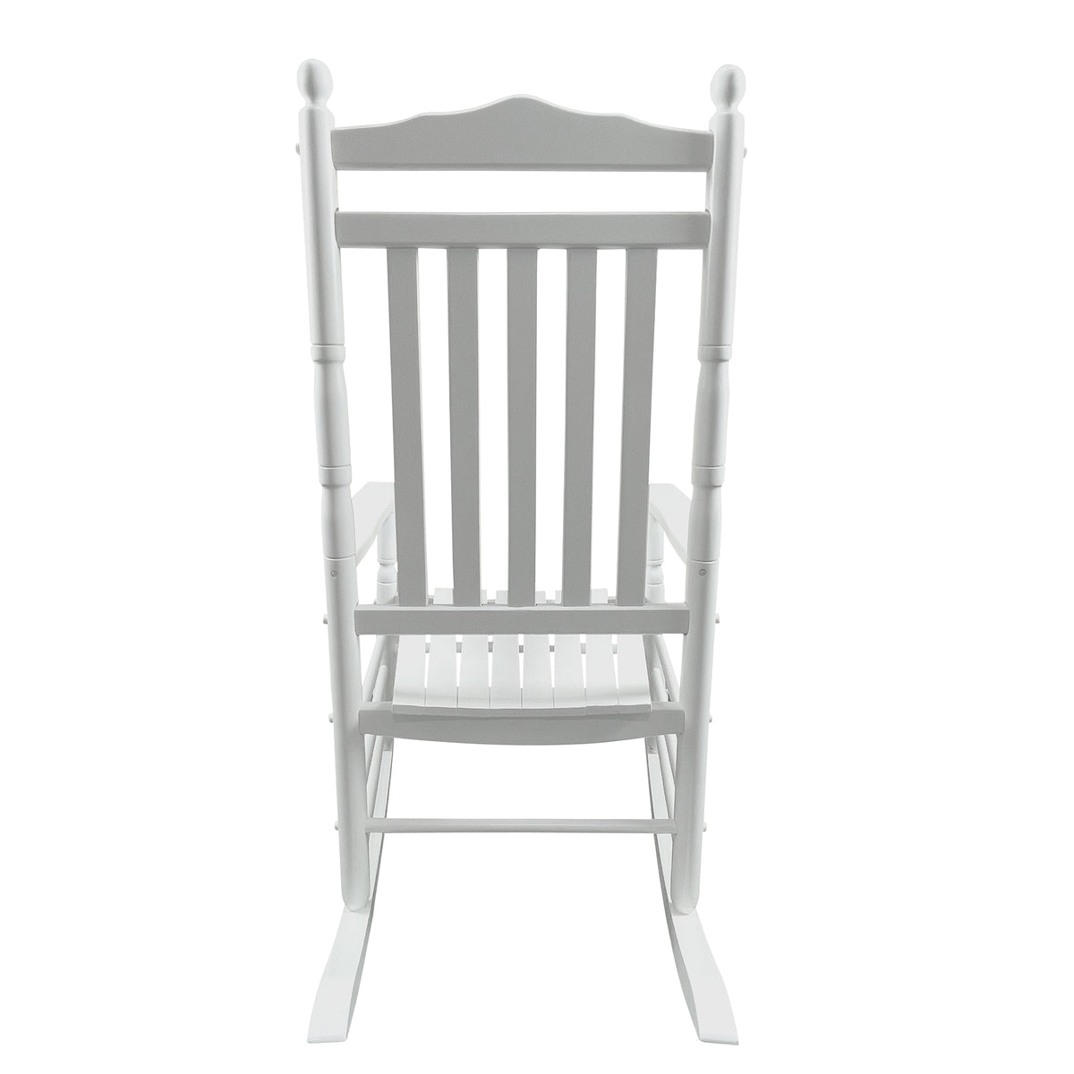 Classic White Porch Rocking Chair