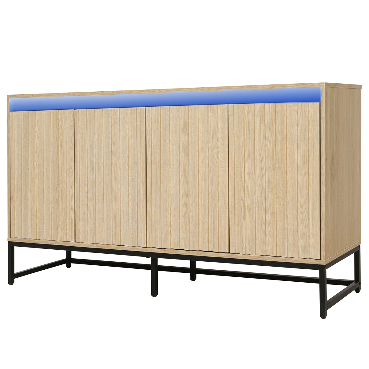 Engraved 4-Door Storage Cabinet