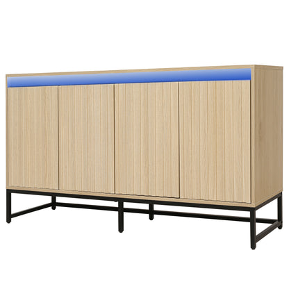 Engraved 4-Door Storage Cabinet