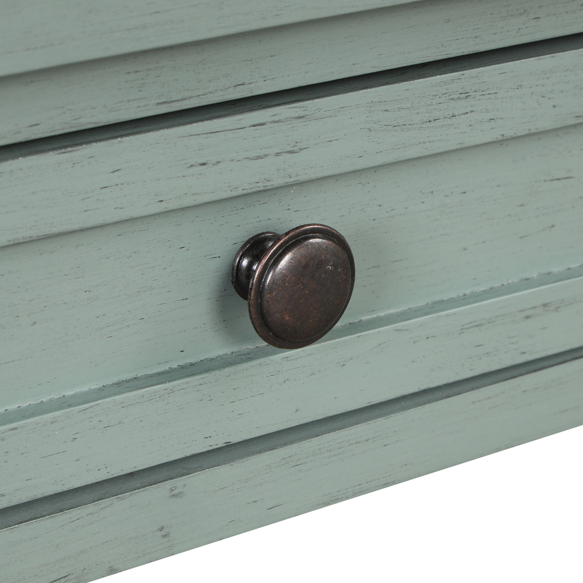 Farmhouse Console Table Blue