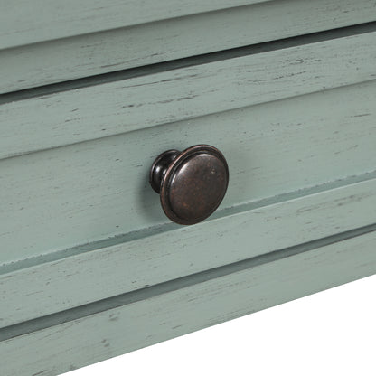 Farmhouse Console Table Blue