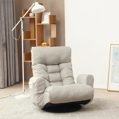 Adjustable Lounge Sofa Chair Gray