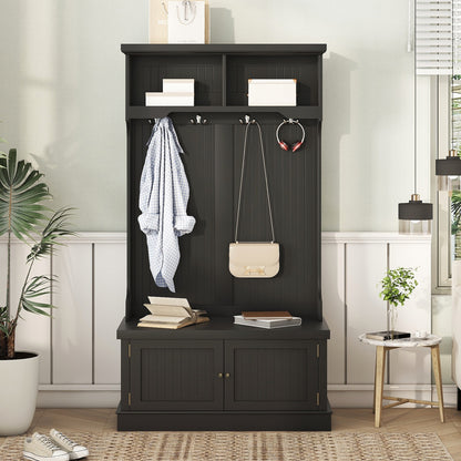 Hall Tree with Storage Bench