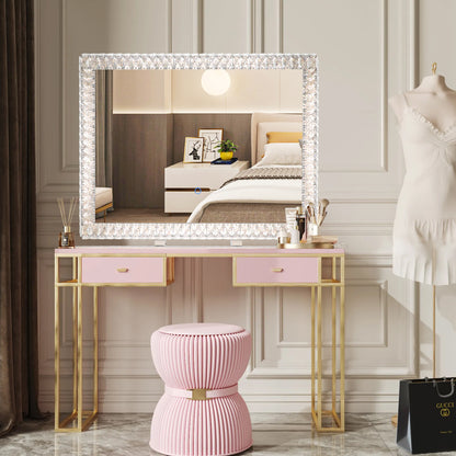 LED Crystal Mirror Vanity Light