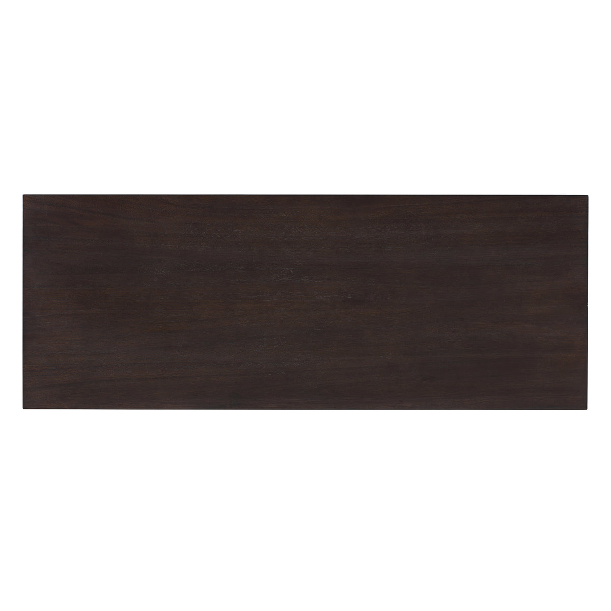 Rustic 48” Wood Console Table – Espresso