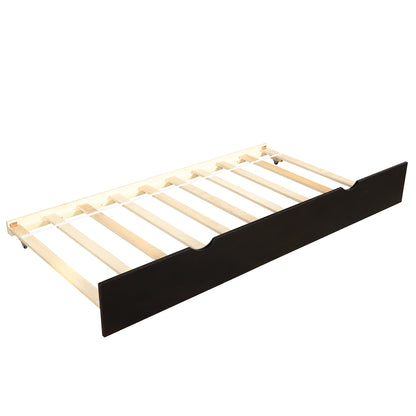 Espresso Twin Daybed with Trundle