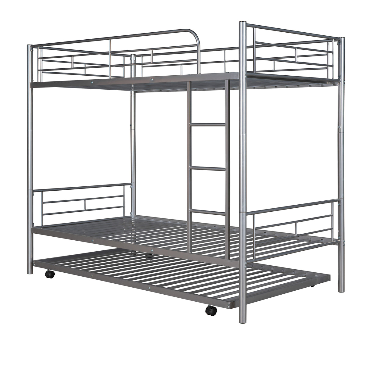 Twin Over Twin Bunk Bed White