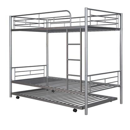 Twin Over Twin Bunk Bed White