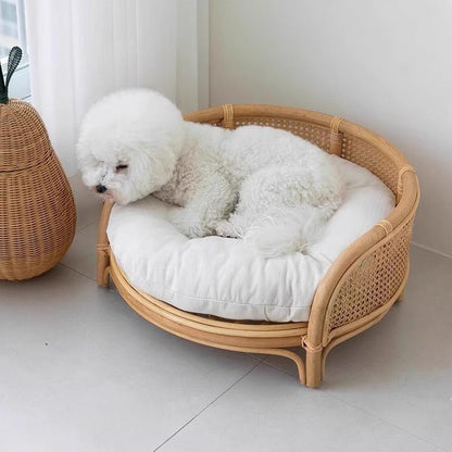 Rattan Pet Bed