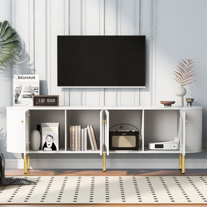 Modern TV Stand White