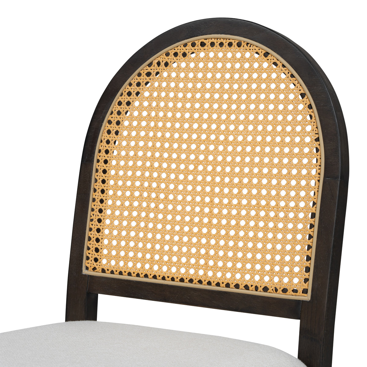 Retro Dining Set (5 pcs) – Espresso Finish