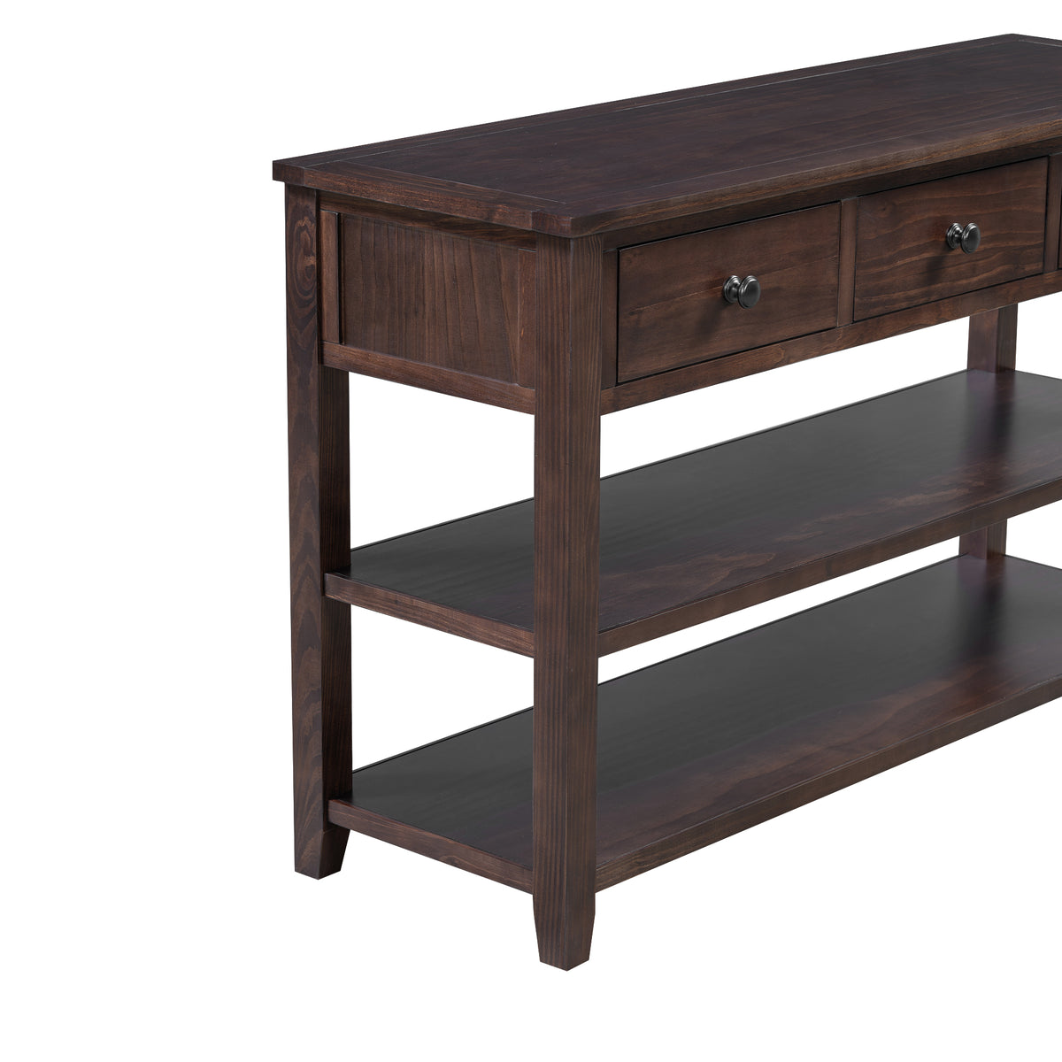 Retro Console Table Pine