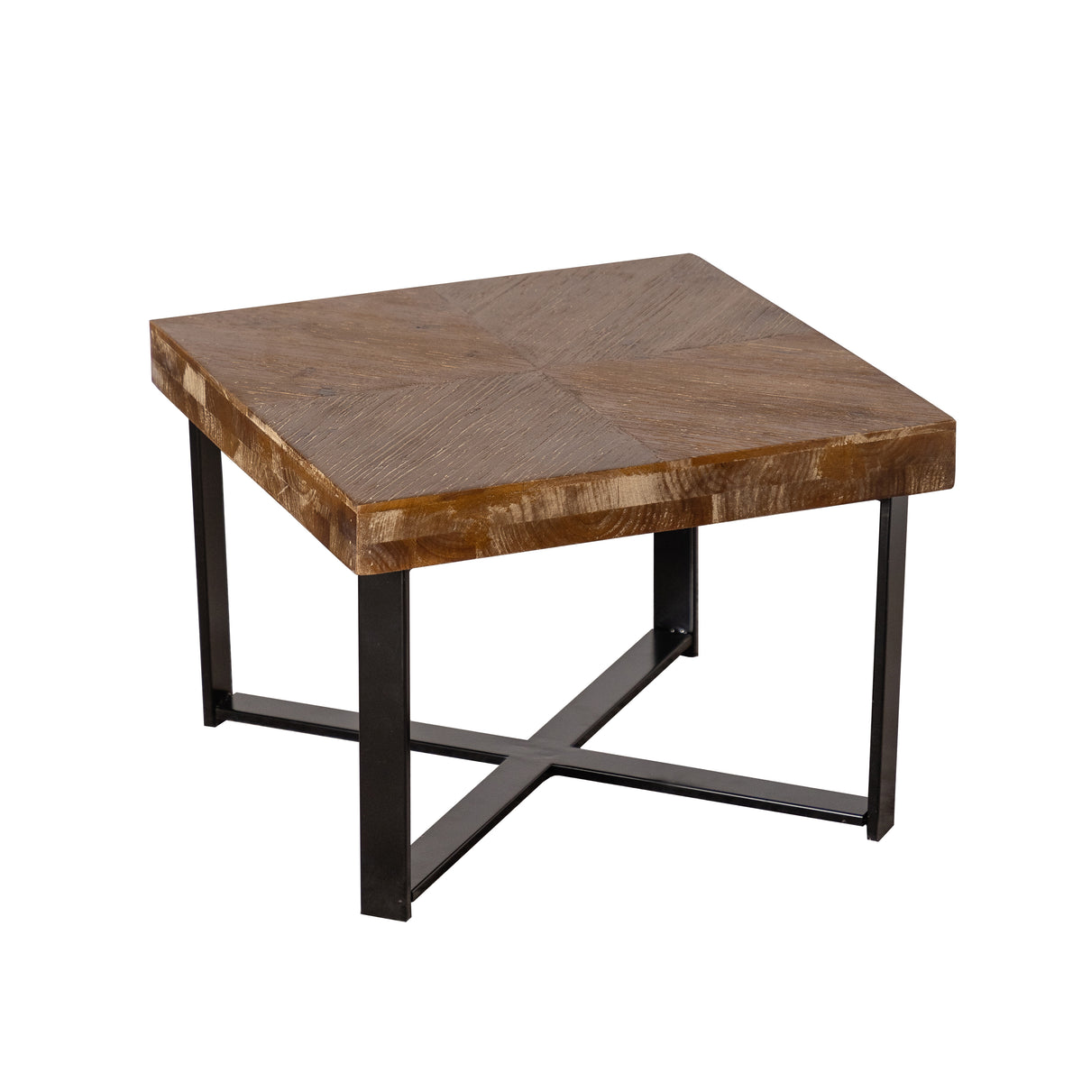 Retro Square Coffee Table Gold