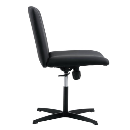 Black PU Swivel Office Chair