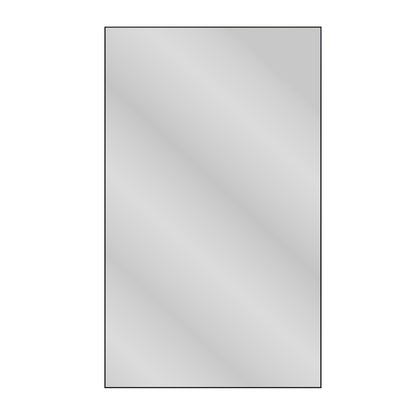 Oversized Black Frame Bathroom Mirror