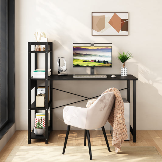 Steel Frame Study Desk – 4 Drawers