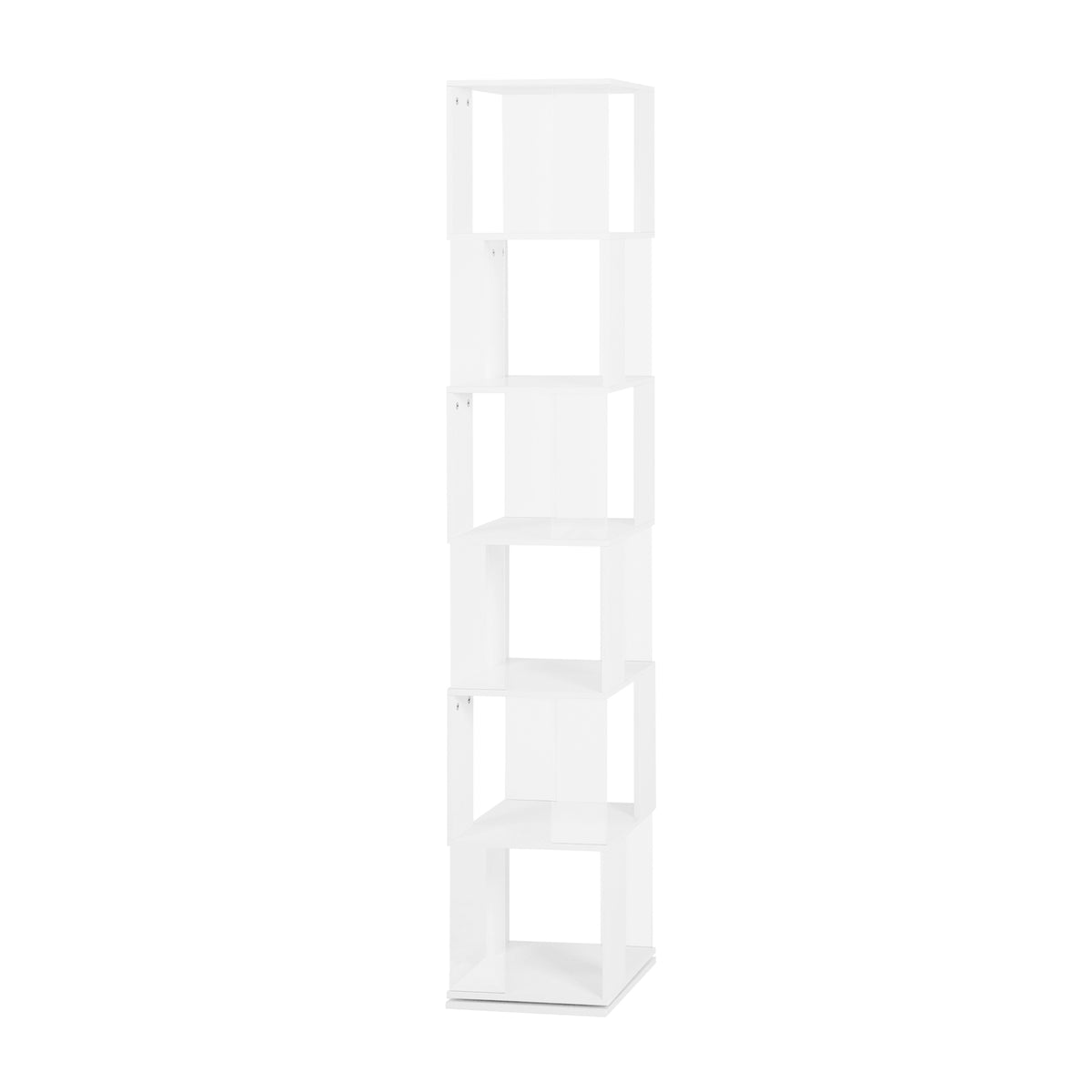 Rotating Acrylic Bookshelf Organizer