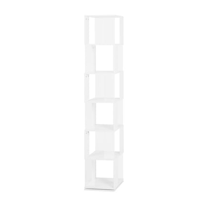 Rotating Acrylic Bookshelf Organizer