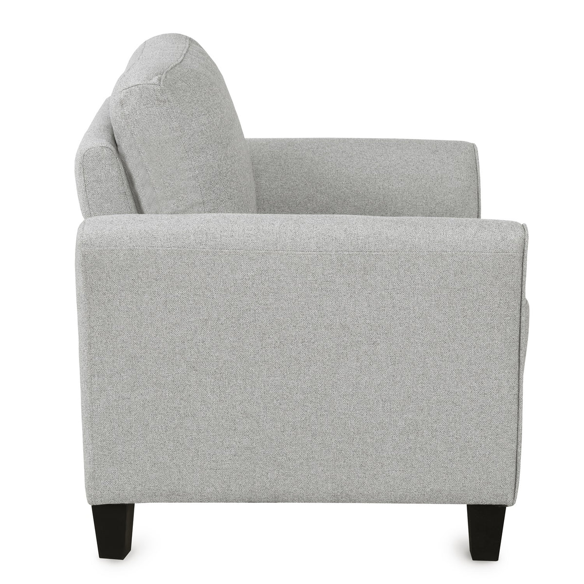 Contemporary Armrest Sofa – Light Gray